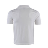 Sandro Paris Men's Ecru Knit Zip Short Sleeve Polo Shirt Size S SHPTR00344