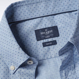 Hackett London Men's Blue Slim Fit Floral Shirt Size L HM309144