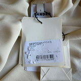 Sandro Women's Yellow Long Sleeve Viscose Blouse Size 40 FR 12 UK 8US SFPTO00473