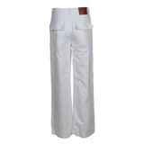 Sandro Women's White High Waist Wide Leg Jeans Size 36 S 8 SFPJE00614