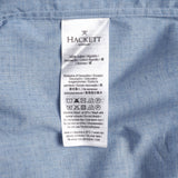 Hackett London Men's Blue Slim Fit Floral Shirt Size L HM309144