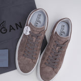 Hogan Men's Brown Rebel Allacciato H Punzonato Sneakers Size 40.5 EU 7 UK 8.5 US