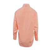 Sandro Women's Pink Long Sleeve Oversized Shirt Size 36 FR 8 UK 4 US SFPCM00621