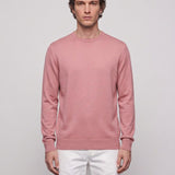 Hackett London Men's Pink Crew Neck Merino Wool & Silk Sweater Size 2XL HM702803