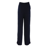 Maje Women's Navy Straight Leg Trousers Size 40 FR 12 UK 8 US MFPPA00271
