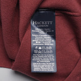 Hackett London Top Sweater Knit Pink Grey Size S HM702701