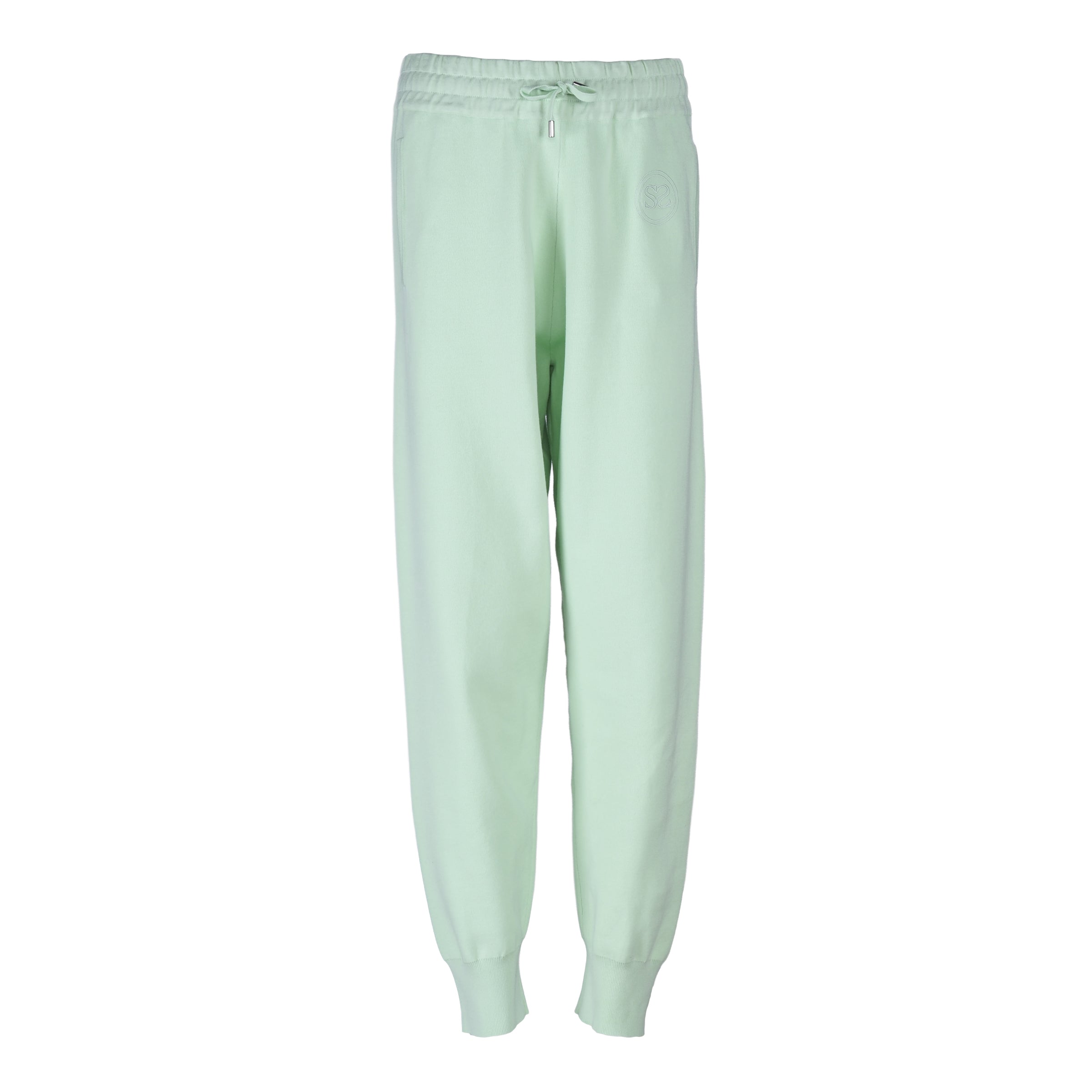 Sandro Paris Women's Green Logo Jogging Trousers Size 36 S 8 SFPPA00871