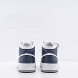 Hogan Men's Navy Leather H630 Basket Sneakers Size 41 EU 7.5 UK 9 US