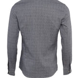 Hackett London Men's Grey Check Long Sleeve Flannel Shirt Size S HM309204