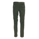 Hackett London Men's Green Corduroy Chino Trousers Size 32 R HM212356