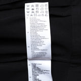 Sandro Damenkleid, schwarz, langärmelig, plissiert, Midi-Länge, Größe 34FR, 6UK, 2US, SFPRO00726