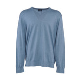 Hackett London Men's Blue Knit V-Neck Cashmere Blend Sweater Size 3XL HM702784