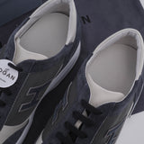 Hogan Men's Navy Suede Interactive H Flock Sneakers Size 43 EU 9 UK 10.5 US