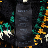 Sandro Paris Damenpullover, mehrfarbig gestrickt, Größe 36FR, 8UK, 4US, SFPPU01475