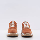 Hogan Women's Brown Hyperactive Allac Forature Sneakers Size 37 EU 4 UK 7 US
