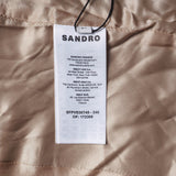 Sandro Damenjacke, dunkelgrau, kurz geschnitten, Größe 40, FR 12, UK 8, US SFPVE00749