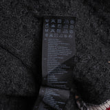 Sandro Women's Grey Knit Logo Wool Cardigan Size 36 FR 8 UK 4 US SFPCA00697
