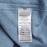 Hackett London Men's Blue High Neck Cotton & Cashmere Sweater Size XXXL HM702785