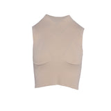 Sandro Paris Women's Beige Knit Sleeveless Cropped Top Size 1 S 8 SFPPU01965