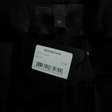 Maje Women's Black Straight Leg Tailored Trousers Size 36 S 8 MFPPA00438