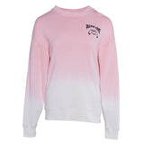 Sandro Paris Rosa besticktes Baumwoll-Sweatshirt für Damen, Größe 0 XS, SFPSW00275