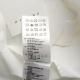 Sandro Paris Women's White Embroidered Cotton Blouse Size 3 L 12 E11578H