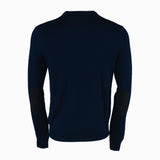 Hackett London Men's Navy Knit Crew Neck Cashmere Blend Sweater Size S HM702831