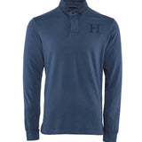 Hackett London Men's Blue Knit Logo Sweatshirt Size S HM576788