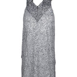 Maje Women's Black Sleeveless 100% Cupro Long Dress Size 36 S MFPRO01469