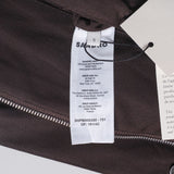 Sandro Men's Brown 100% Cotton Hooded Parka Size S SHPMA00350