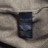 Hackett London Men's Brown 100% Wool Crew Neck Sweater Size XXL HM702827