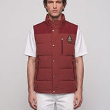 Hackett London Men's Red Badge High Neck Gilet Size L HM402823
