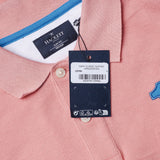 Hackett London Men's Pink Embroidered Logo Polo Shirt Size M HM562934