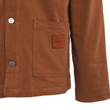Sandro Paris Men's Camel 100% Cotton Worker Jacket Size M SHPBL00646