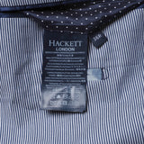 Hackett London Men's Blue Striped Cotton Blazer Jacket Size 36 R HM443061