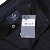 Hackett London Men's Grey Long Sleeve Cotton Polo Shirt Size L HM550913