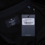 Hackett London Men's Black Long Sleeve Cotton Polo Shirt Size M HM550913