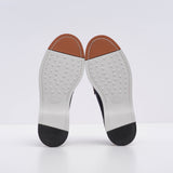 Tod's Women's Navy Suede Gomma 05E Moccasins Size 37 EU 4.5 UK 7 US