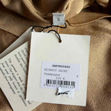 Sandro Paris Braunes Strickhemd mit kurzen Ärmeln für Herren, Größe S, SHPTR00462