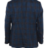 Hackett London Men's Blue Silk Blend Suit Jacket Size 44 R HM443057