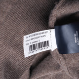Hackett London Herren-Pullover aus Kaschmirmischung mit Reißverschluss, braun, „ Strick “, Größe S, HM702833