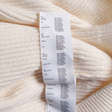 Maje Damen-Pullover in Ecru „ Strick “, Oversize, Größe 38, FR 10, UK 6, US MFPPU00539