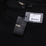 Maje Women's Black Lace Details Sweatshirt Size 36 FR 8 UK 4 US MFPSW00120