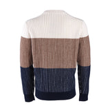 Hackett London Men's Multicolour Wool & Cashmere Blend Sweater Size L HM702714