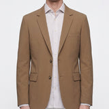 Sandro Men's Beige Virgin Wool Suit Jacket Size 52 FR 42 UK SHPVE00514