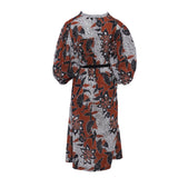 Maje Women's Multicolor Floral Midi Dress Size 36 FR 8 UK 4 US MFPRO02292
