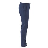 Sandro Men's Blue Elastic Waist Wool Blend Trousers Size 40 FR 32 US SHPPA01031