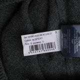 Hackett London Top Sweater Knit Wool Green Size S HM702903