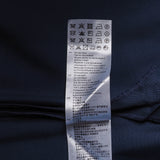 Sandro Paris Herrenhemd in Marineblau, 100 % Viskose, kurzärmelig, Größe XS, SHPCM00127
