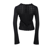 Maje Women's Black Knitted V-Neck Cardigan Size 36 FR 8 UK 4 US MFPPU00509